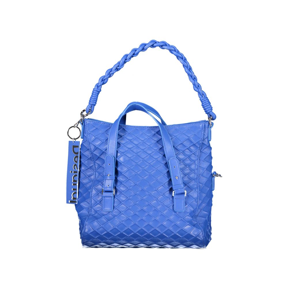Desigual Blue Polyurethane Women Handbag - Luxe Nova