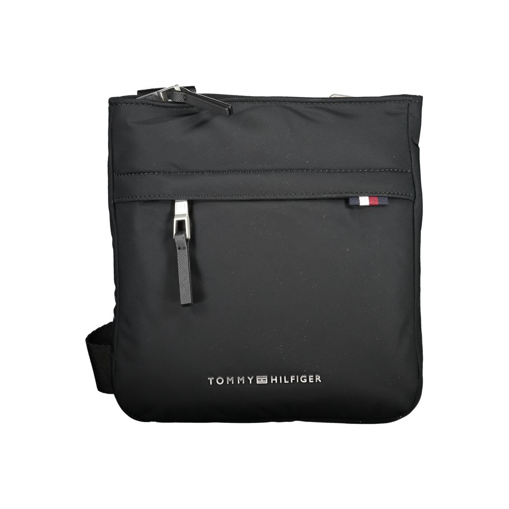 Tommy Hilfiger Black Polyurethane Women Shoulder Bag - Luxe Nova