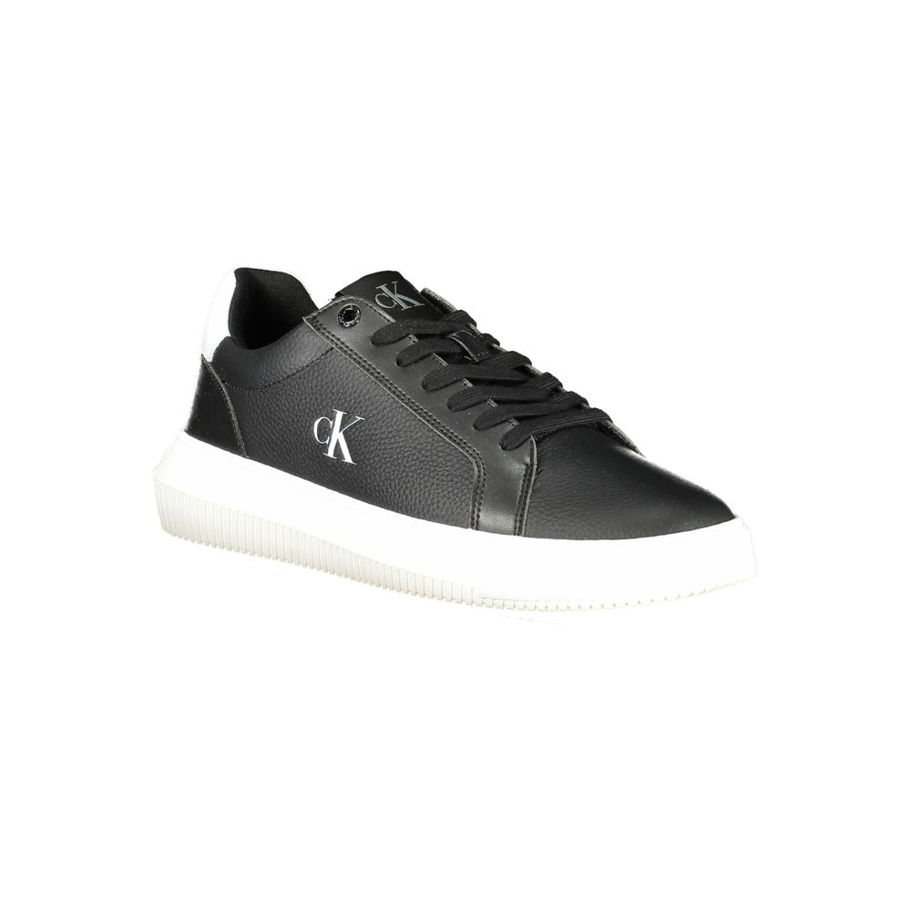 Calvin Klein Black Leather Men Sneaker - Luxe Nova