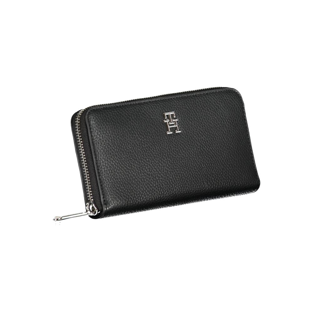 Tommy Hilfiger Nero Poliuretano Women Wallet - Luxe Nova