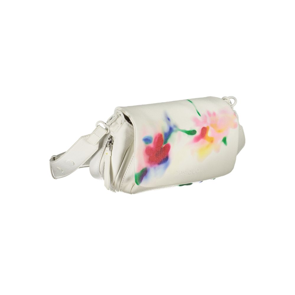 Desigual Bianco Polyurethane Women's Shoulder Bag - Luxe Nova