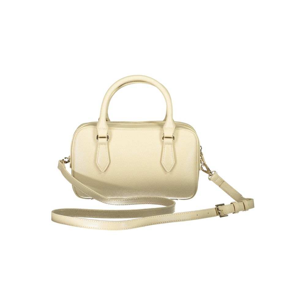 Mario Valentino Beige Polyurethane Women Handbag - Luxe Nova