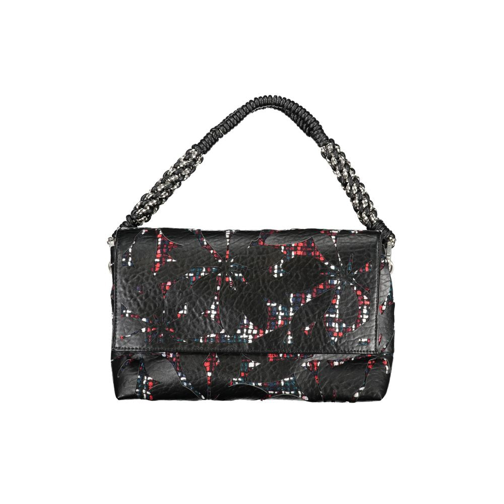 Desigual Black Polyurethane Women Handbag - Luxe Nova