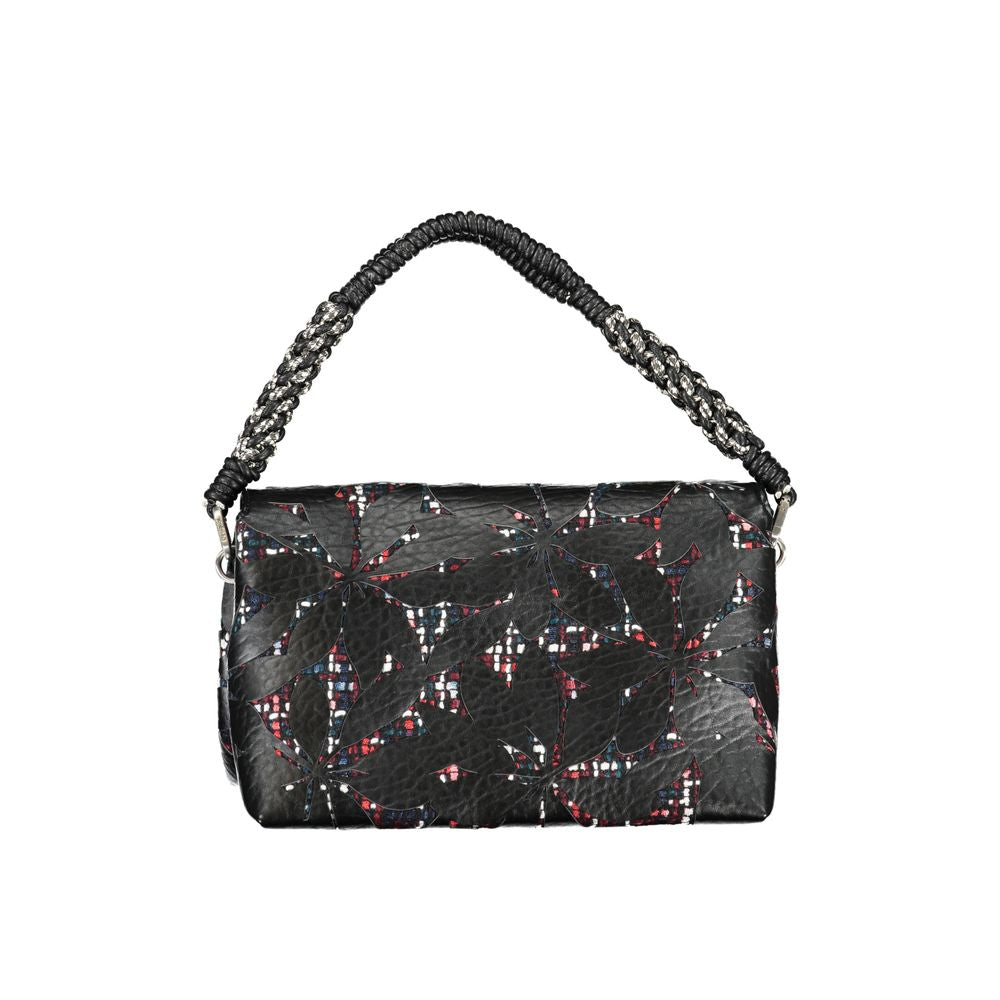 Desigual Black Polyurethane Women Handbag - Luxe Nova