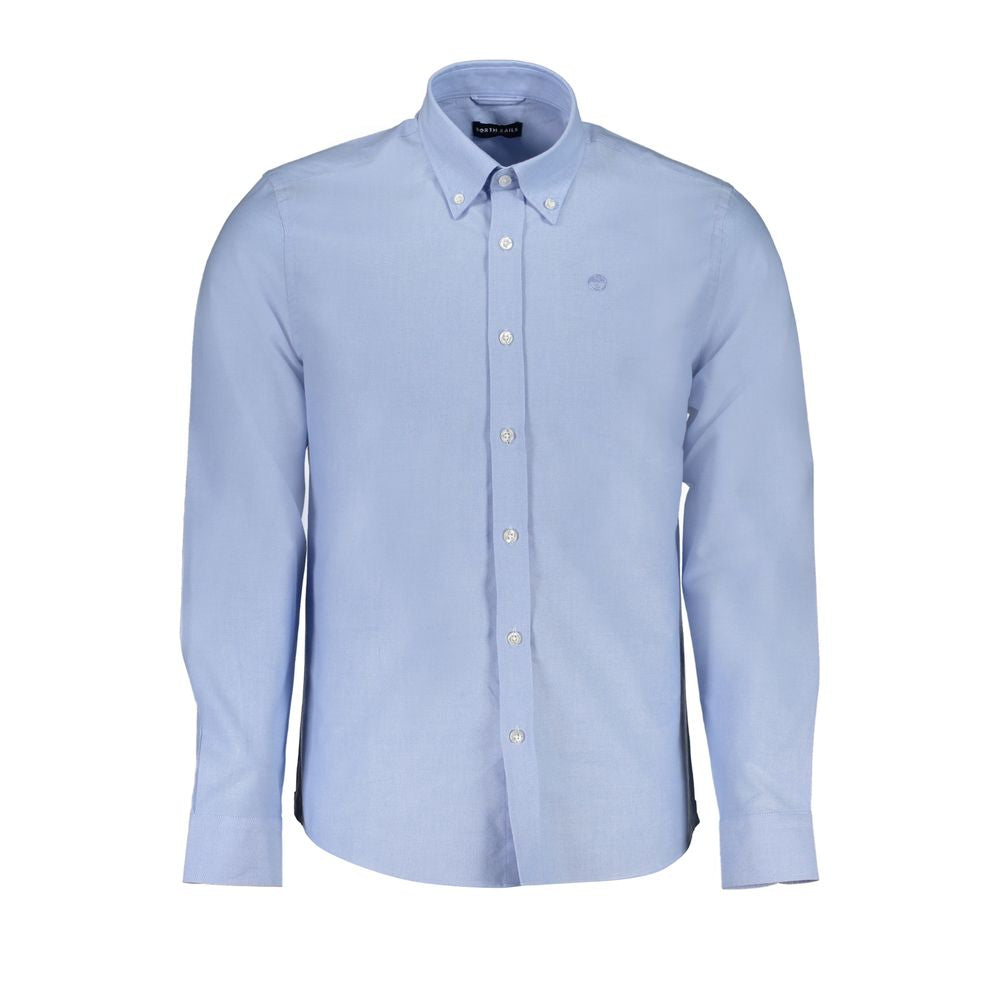 North Sails Azzurro Cotton Mens Shirt - Luxe Nova