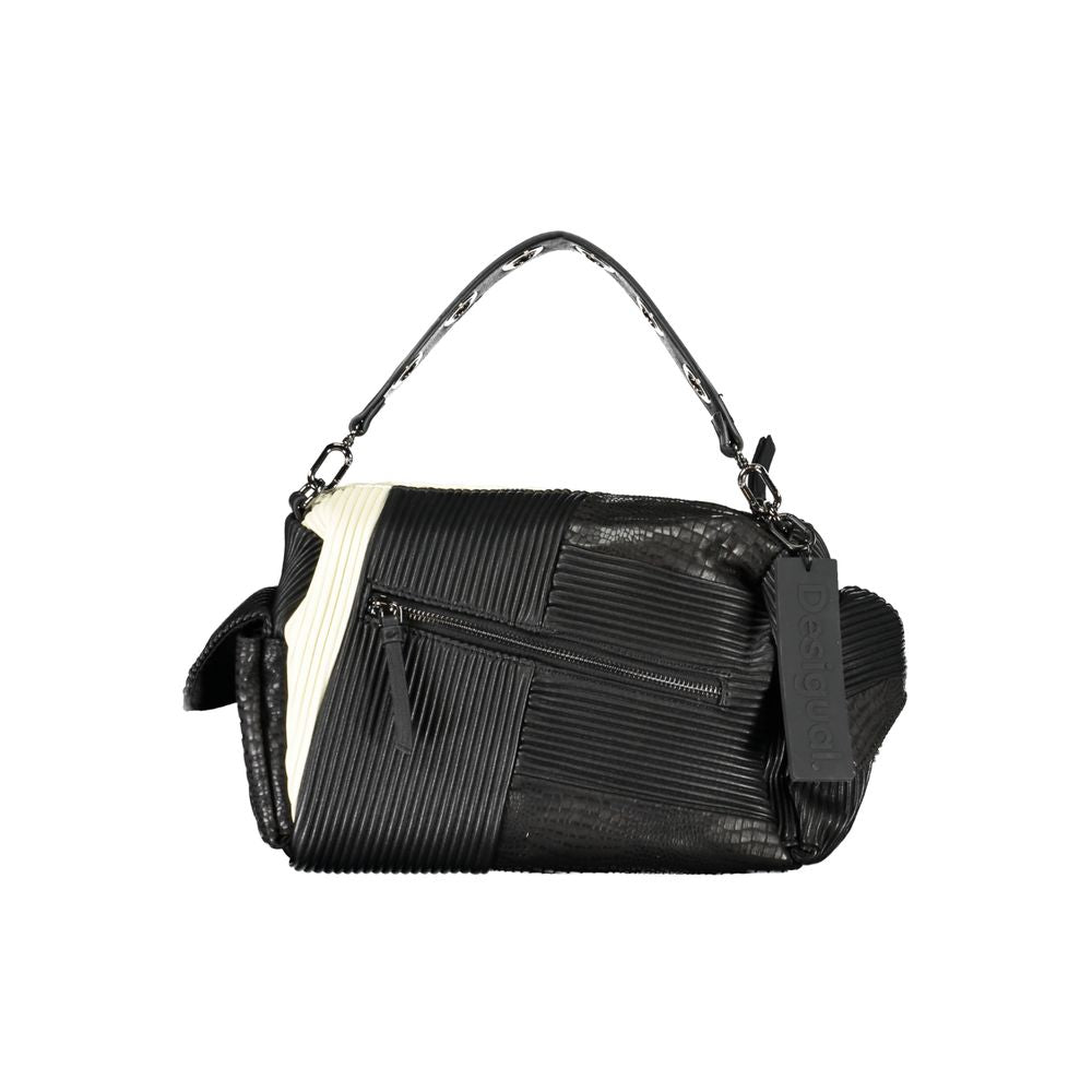 Desigual Nero Polyurethane Women Handbag - Luxe Nova