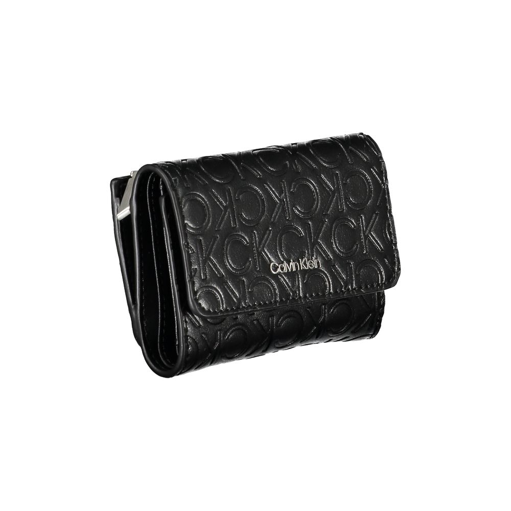 Calvin Klein Nero Polyester Women Wallet - Luxe Nova