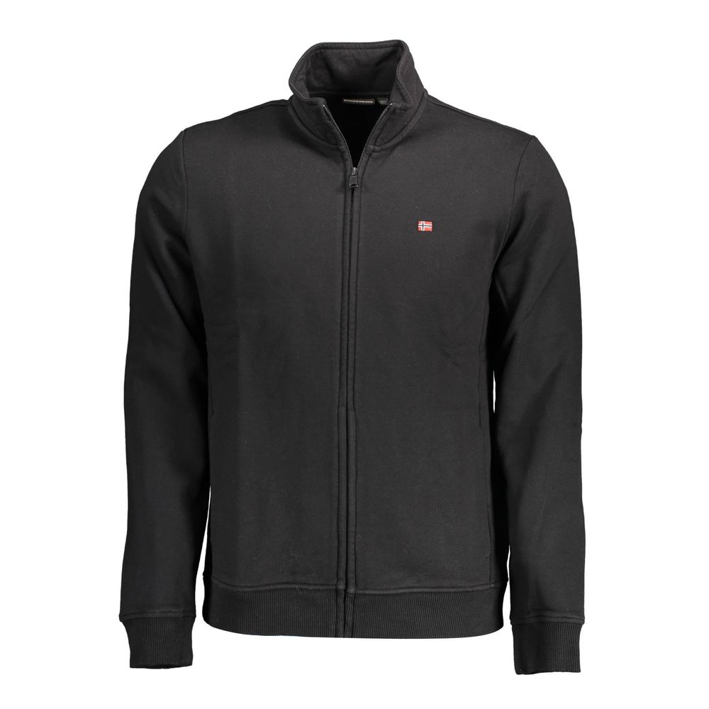 Napapijri Blue Cotton Men Sweatshirt - Luxe Nova