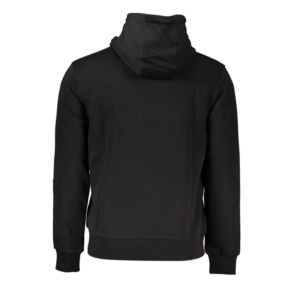 Cavalli Class Black Cotton Men's Sweatshirt - Luxe Nova