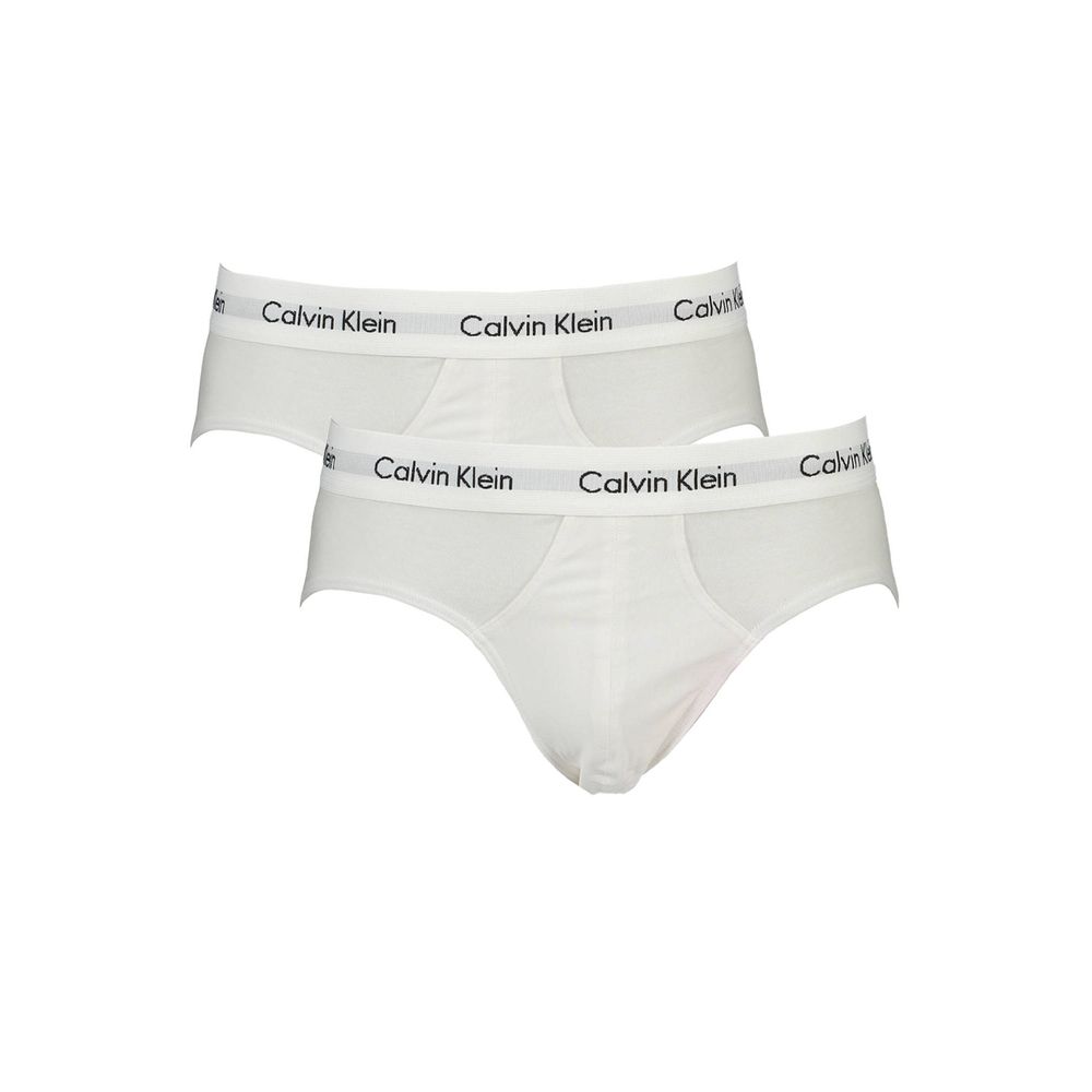 Calvin Klein White Cotton Men's Brief - Luxe Nova