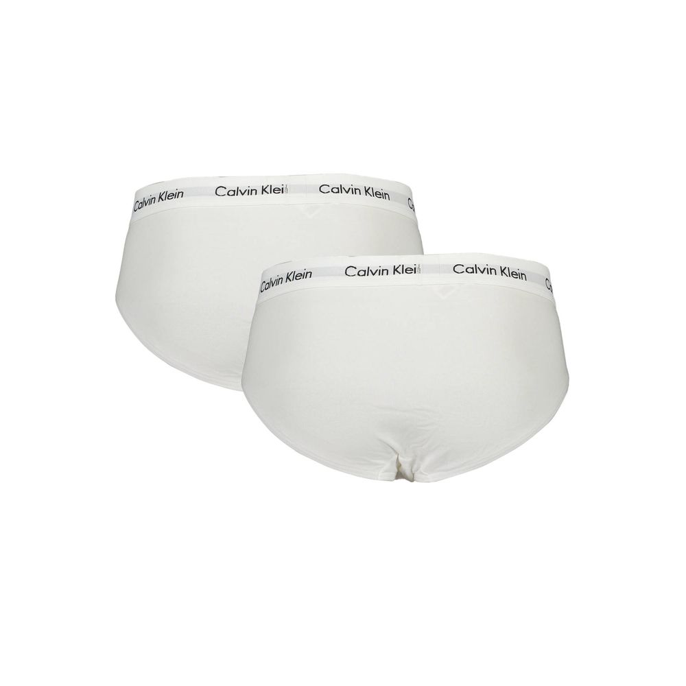 Calvin Klein White Cotton Men's Brief - Luxe Nova