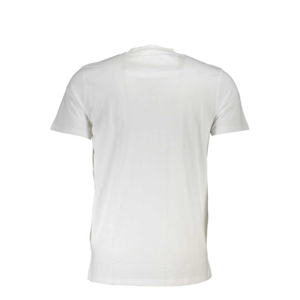 Cavalli Class White Cotton Men's T-Shirt - Luxe Nova