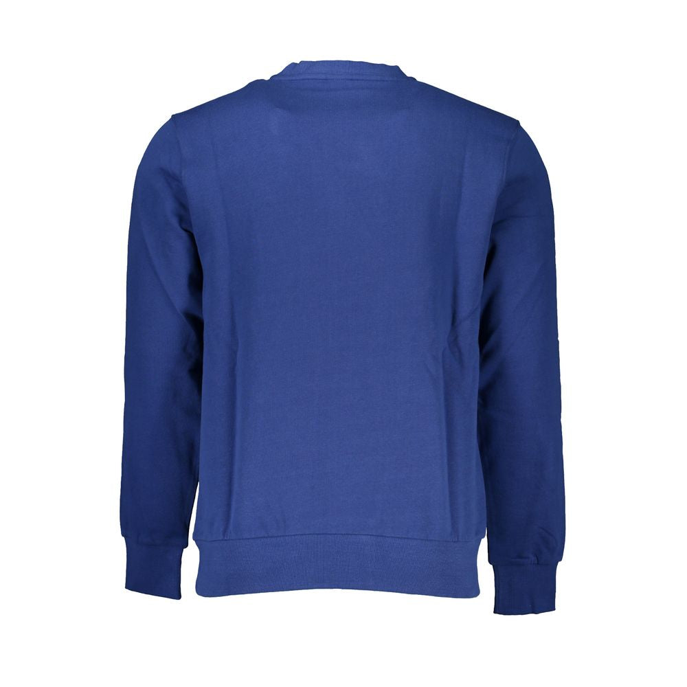 North Sails Blue Cotton Men's Sweatshirt - Luxe Nova