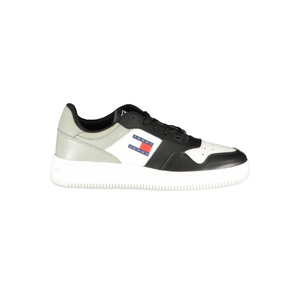 Tommy Hilfiger Nero Leather Men Sneaker - Luxe Nova
