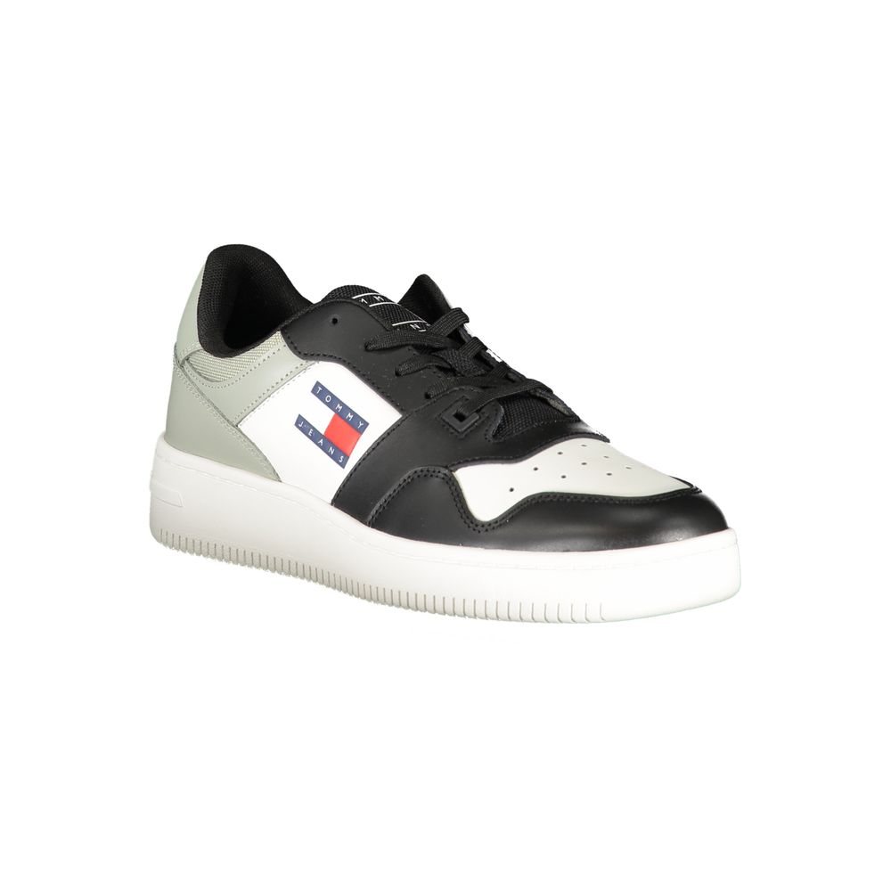 Tommy Hilfiger Nero Leather Men Sneaker - Luxe Nova