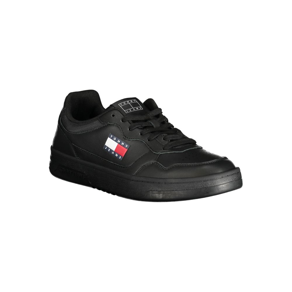 Tommy Hilfiger Nero Poliuretano Men Sneaker - Luxe Nova