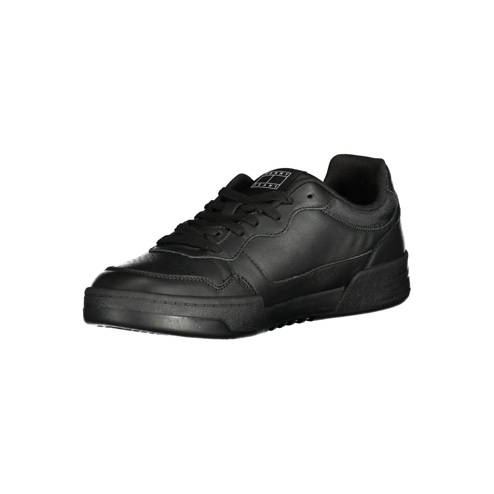 Tommy Hilfiger Nero Poliuretano Men Sneaker - Luxe Nova