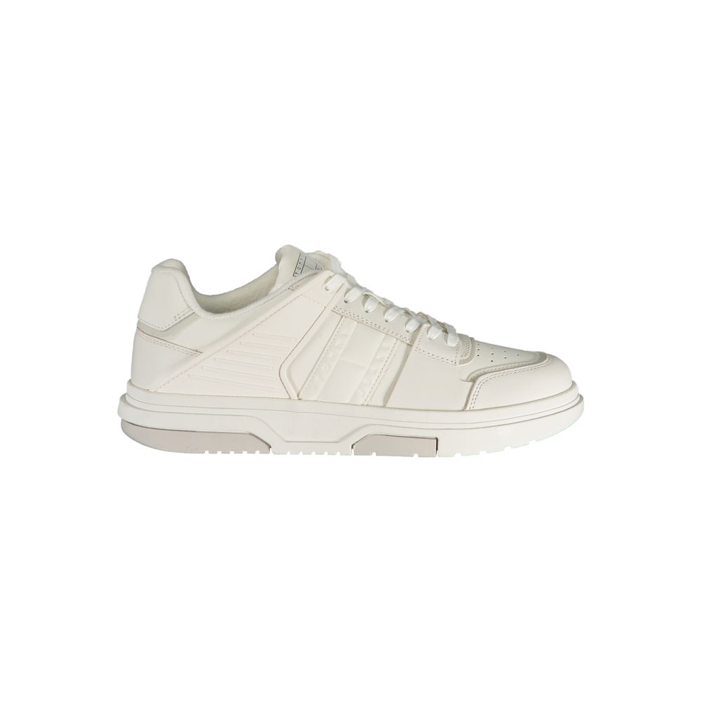 Tommy Hilfiger Bianco Poliuretano Men Sneaker - Luxe Nova