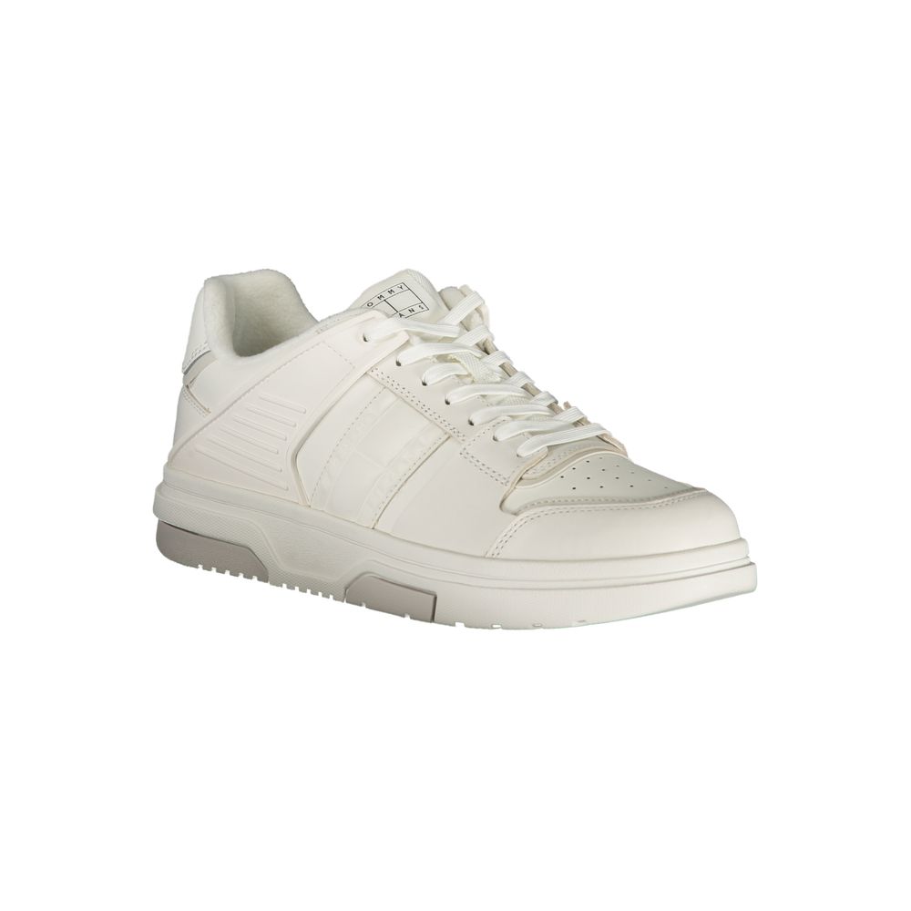 Tommy Hilfiger Bianco Poliuretano Men Sneaker - Luxe Nova