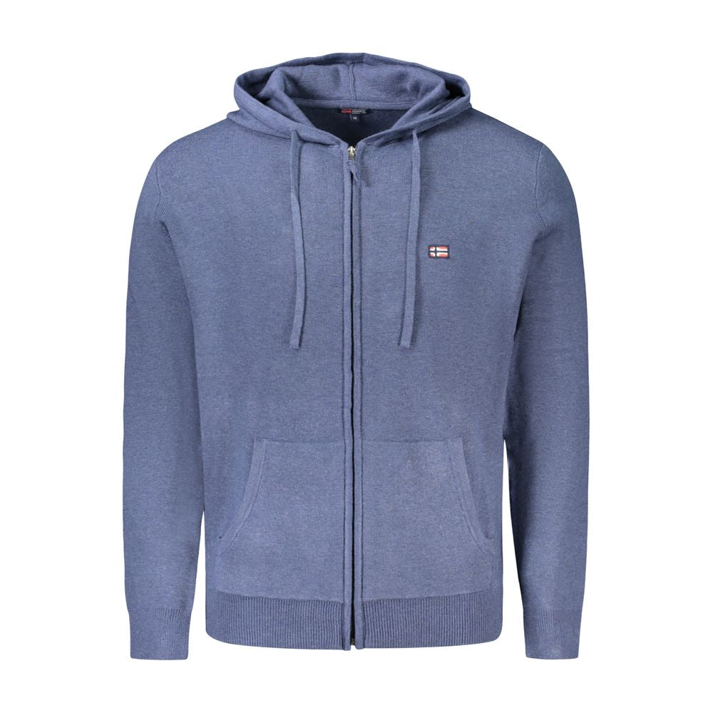 Norway 1963 Blue Polyamide Men Cardigan - Luxe Nova