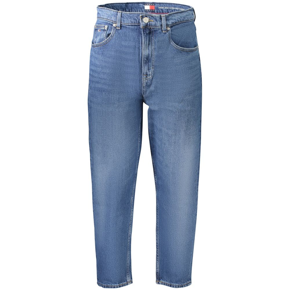 Tommy Hilfiger Blue Cotton Women Jeans - Luxe Nova