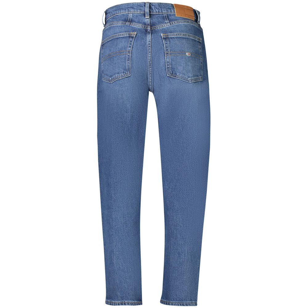 Tommy Hilfiger Blue Cotton Women Jeans - Luxe Nova