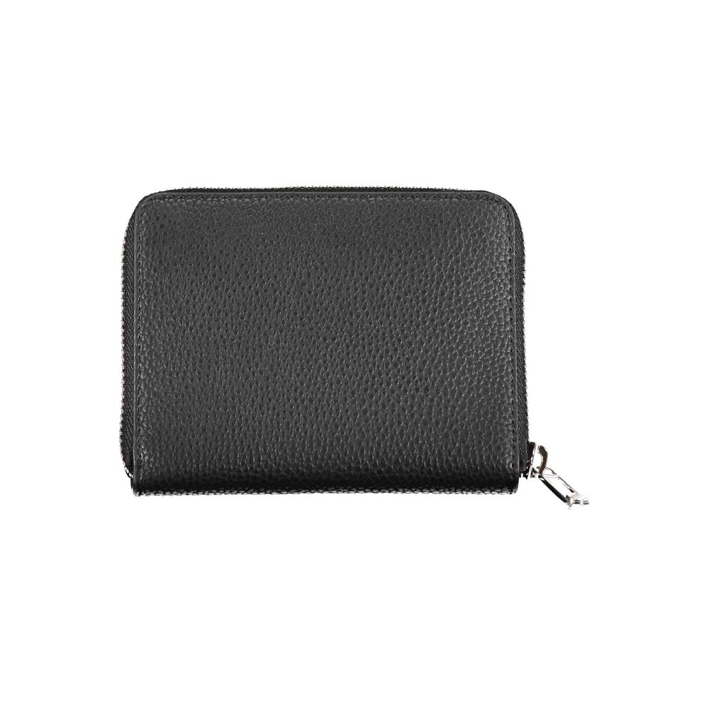 Tommy Hilfiger Black Polyurethane Women Wallet - Luxe Nova