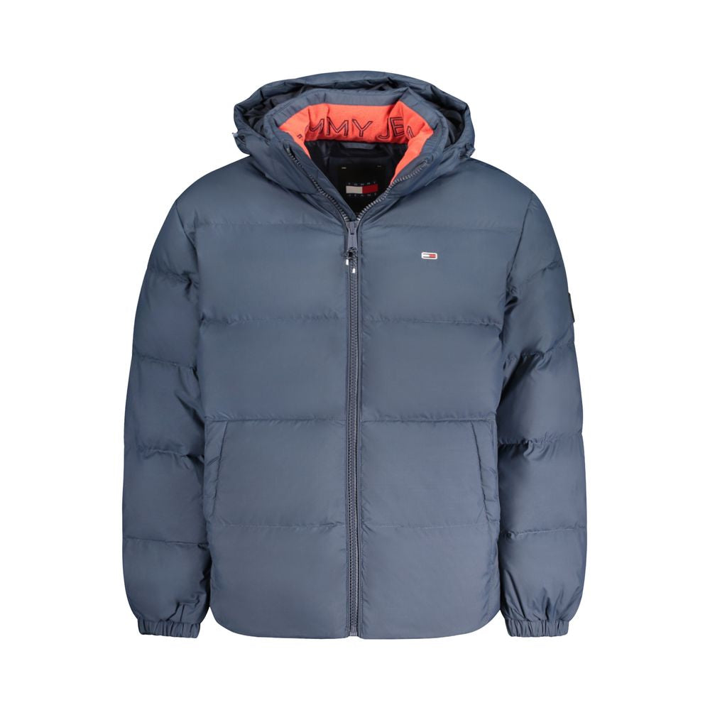 Tommy Hilfiger Blue Polyester Men's Jacket - Luxe Nova