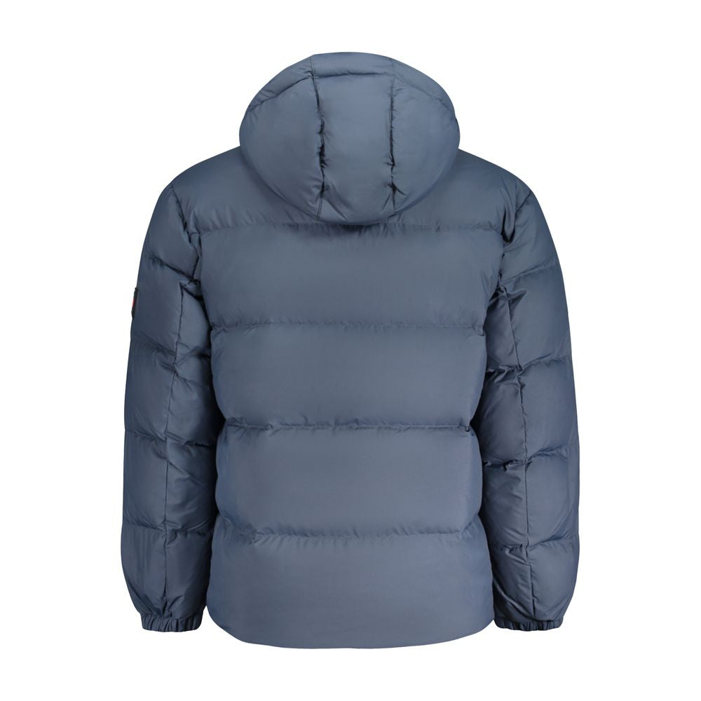 Tommy Hilfiger Blue Polyester Men's Jacket - Luxe Nova