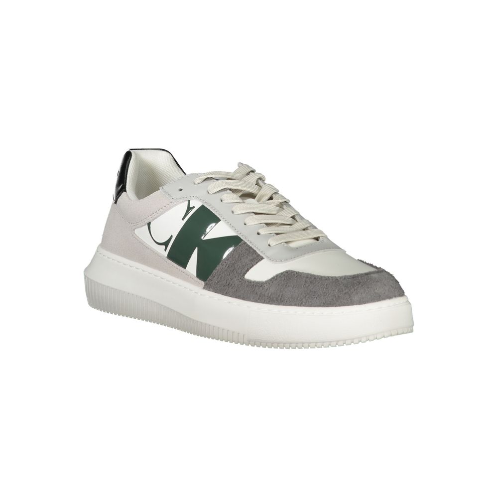 Calvin Klein White Polyethylene Men Sneaker - Luxe Nova