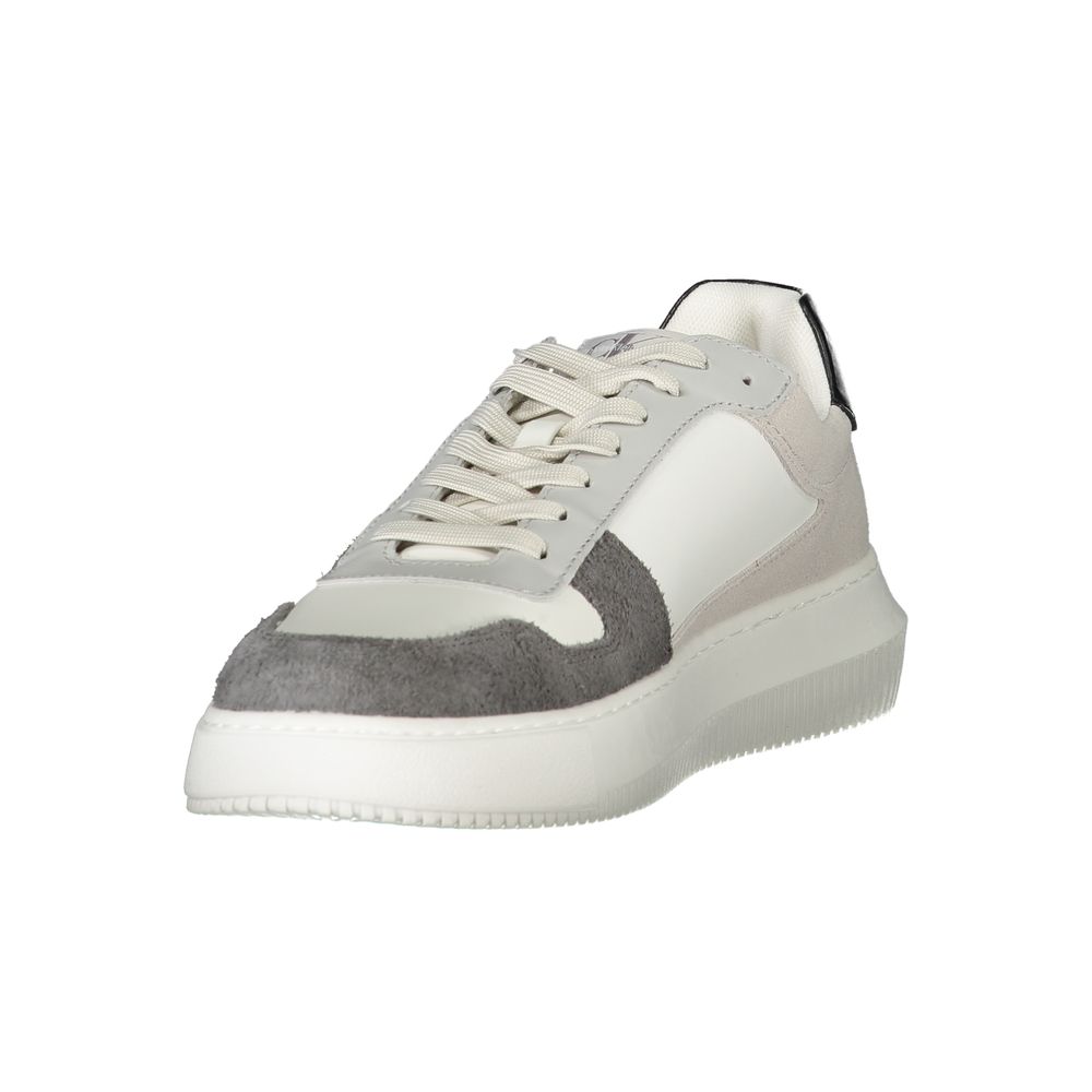 Calvin Klein White Polyethylene Men Sneaker - Luxe Nova