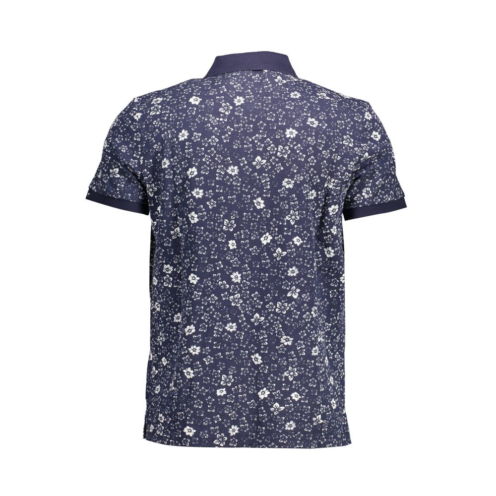 Gant Blue Cotton Mens Polo Shirt