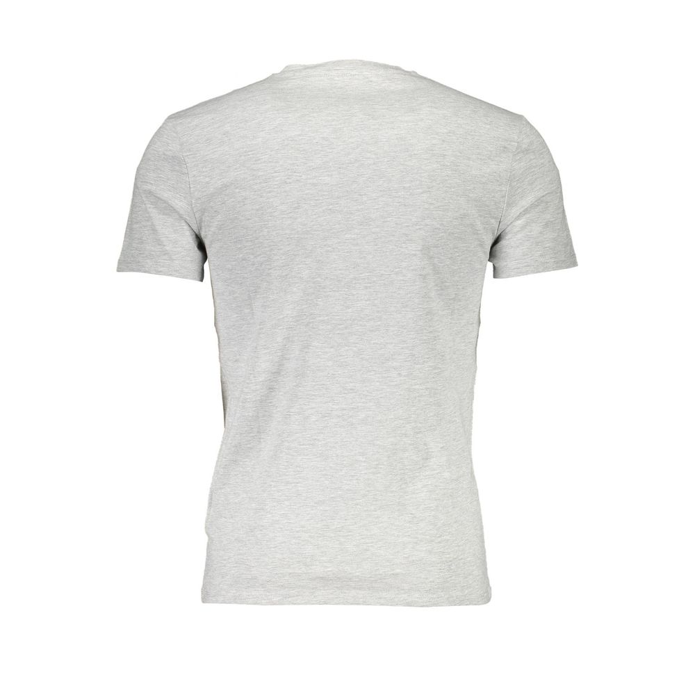 Guess Jeans Grigio Cotton Men T-Shirt - Luxe Nova