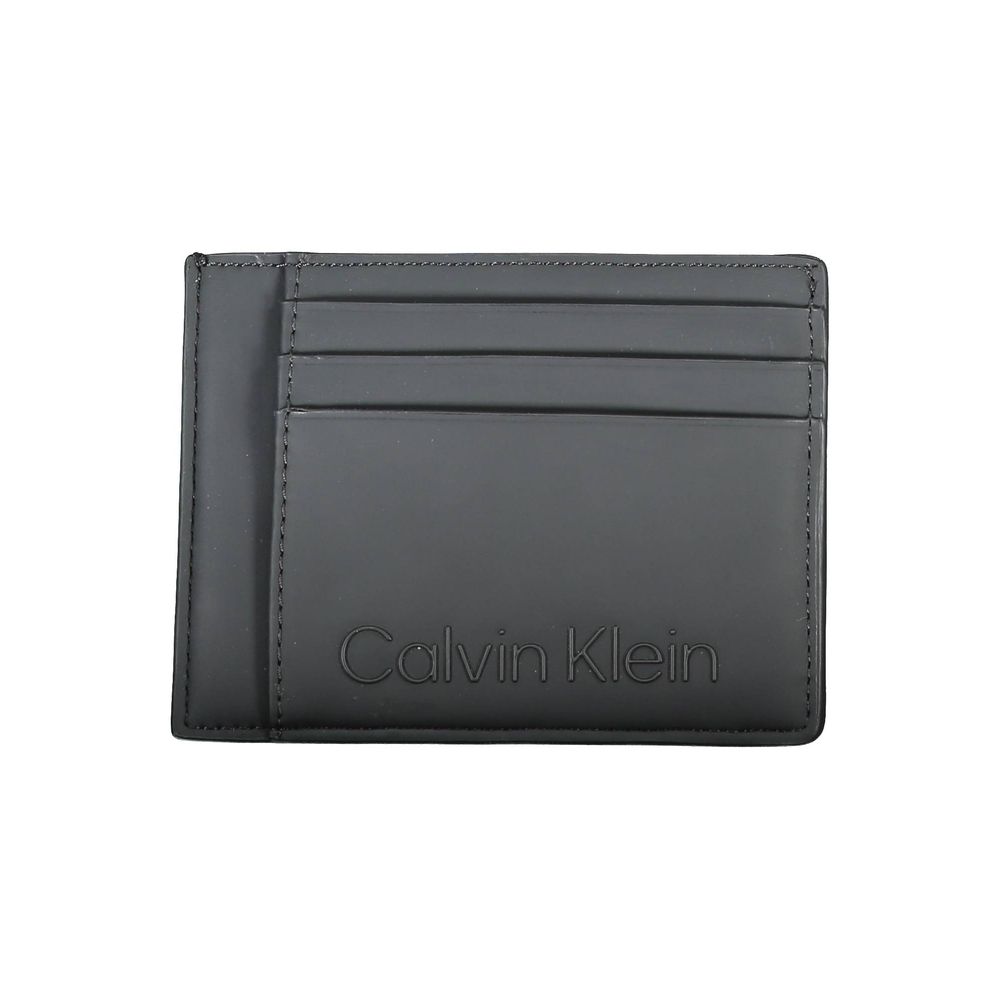 Calvin Klein Nero Polyurethane Men Cardholder - Luxe Nova
