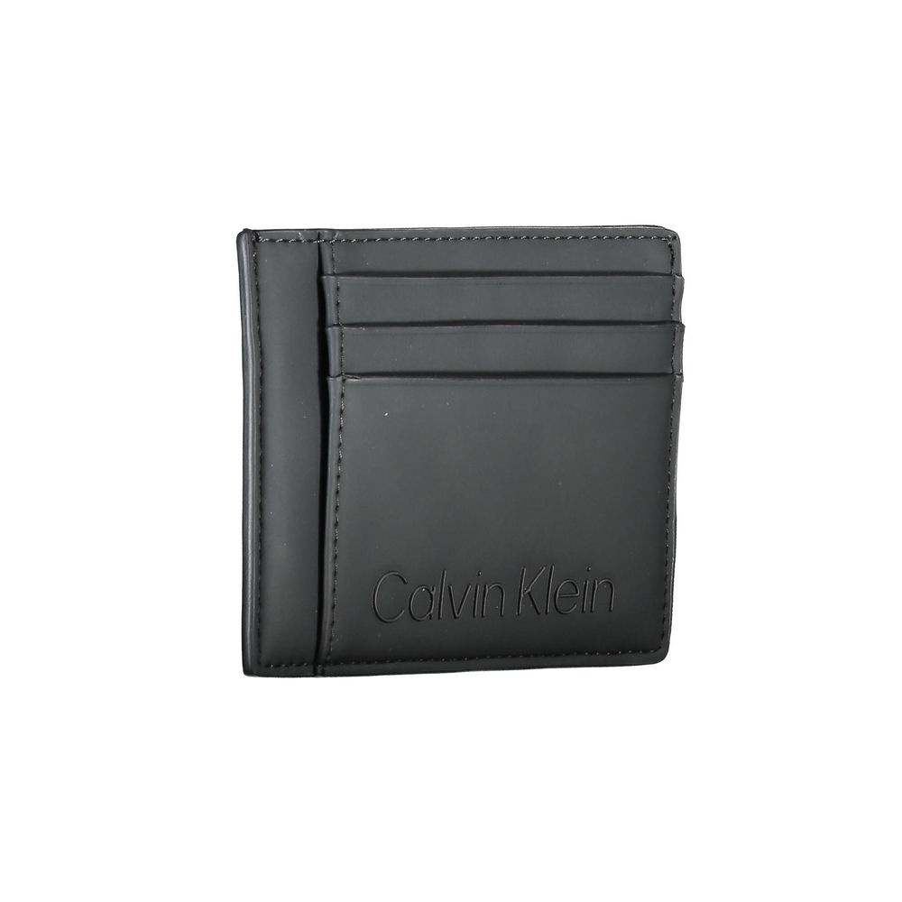 Calvin Klein Nero Polyurethane Men Cardholder - Luxe Nova