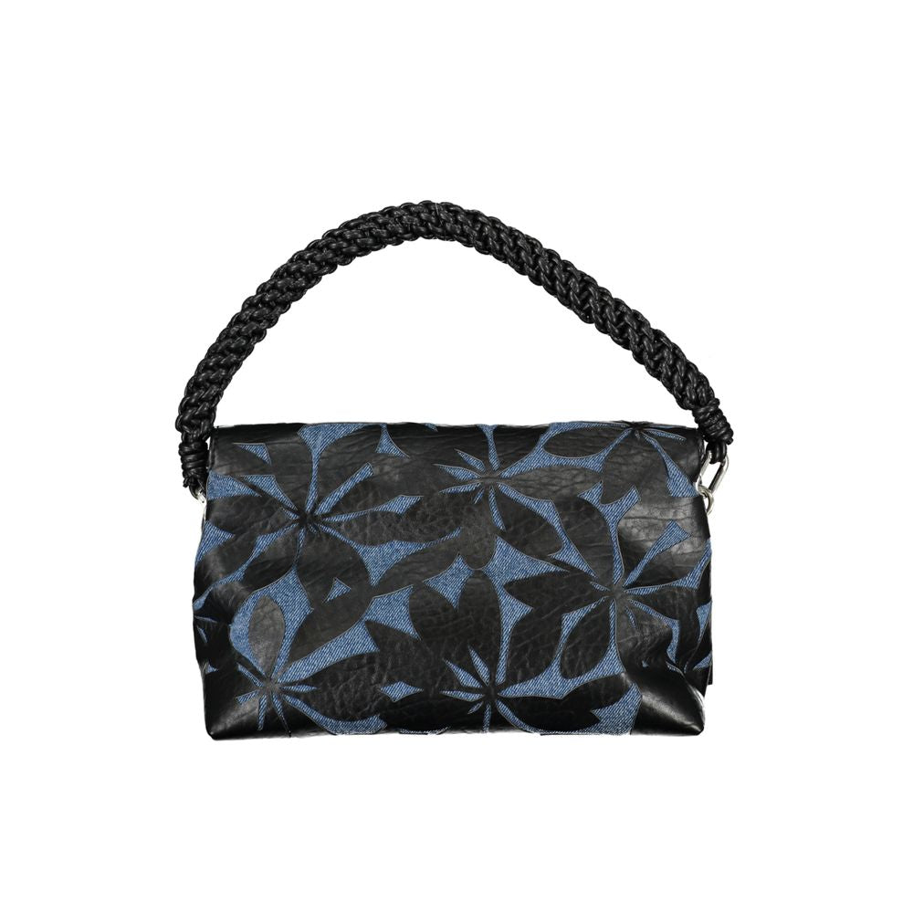Desigual Black Polyurethane Women Handbag - Luxe Nova