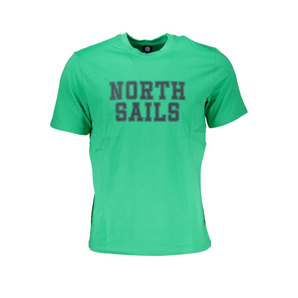 North Sails Verde Cotton Men T-Shirt - Luxe Nova