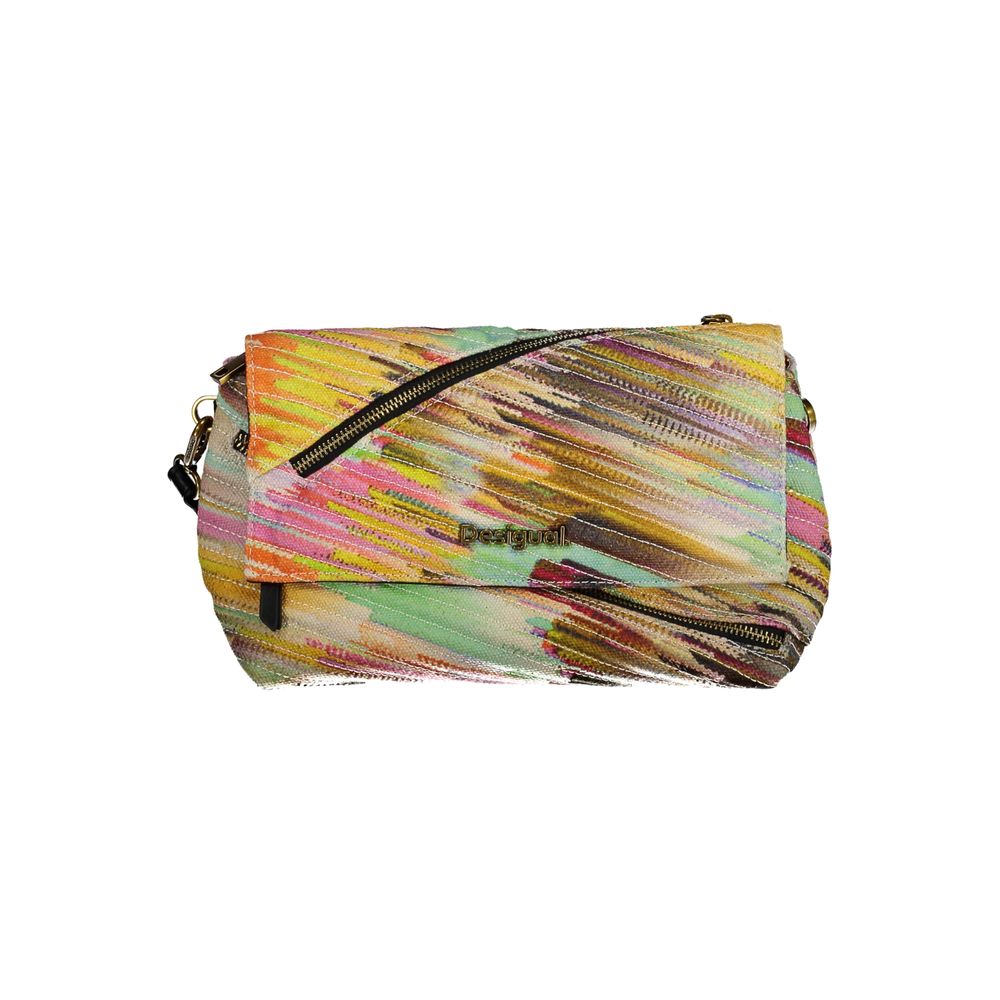 Desigual Giallo Polyester Women Bag - Luxe Nova