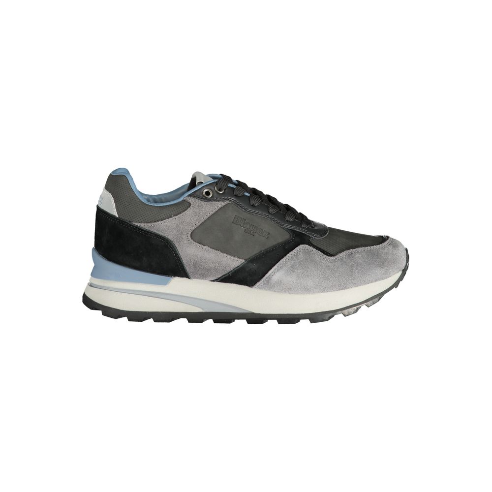 Blauer Grigio Poliuretano Men Sneaker - Luxe Nova