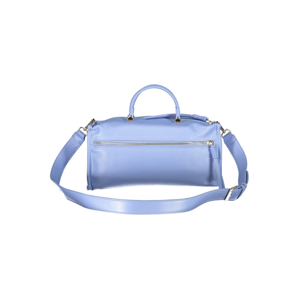 Mario Valentino Azzurro Polyurethane Women Handbag - Luxe Nova