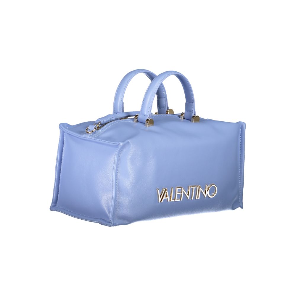 Mario Valentino Azzurro Polyurethane Women Handbag - Luxe Nova
