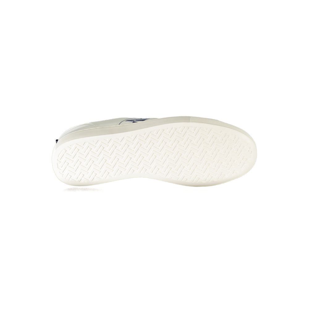 Napapijri White Leather Men's Sneaker - Luxe Nova