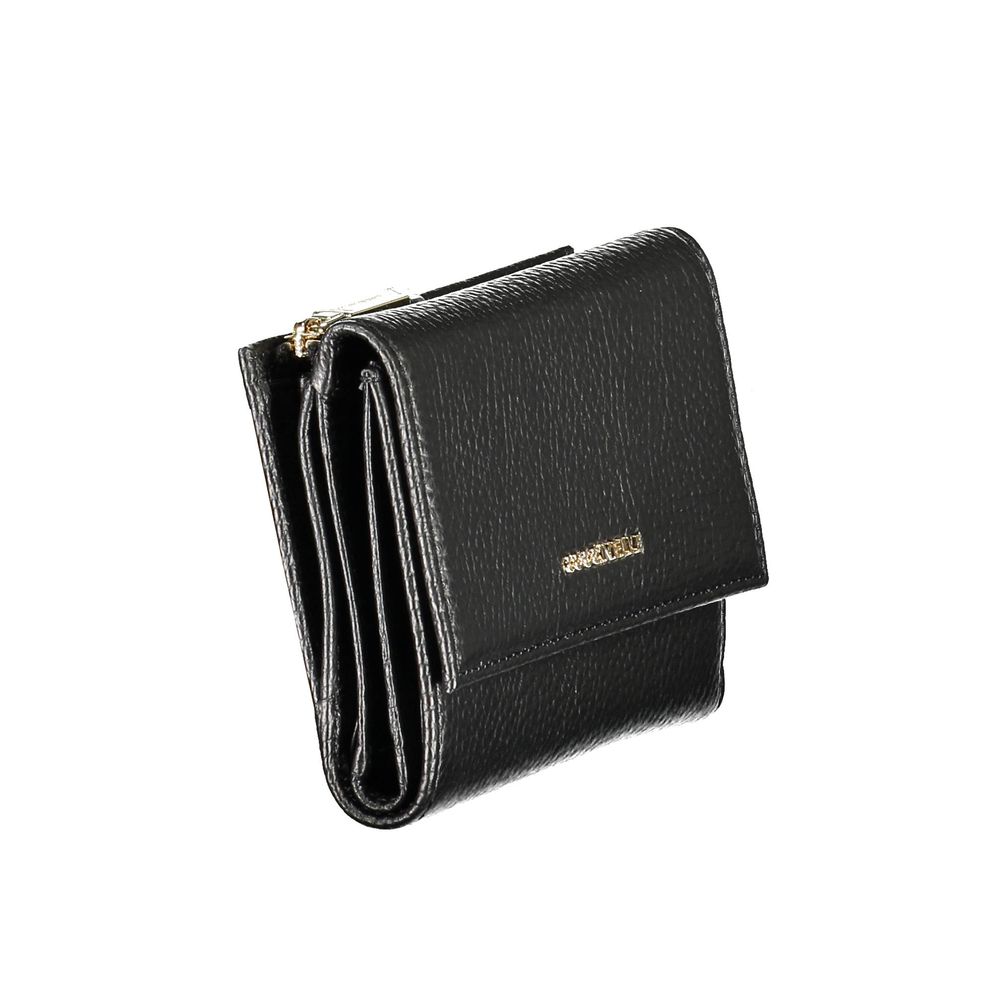 Coccinelle Black Leather Women Wallet - Luxe Nova