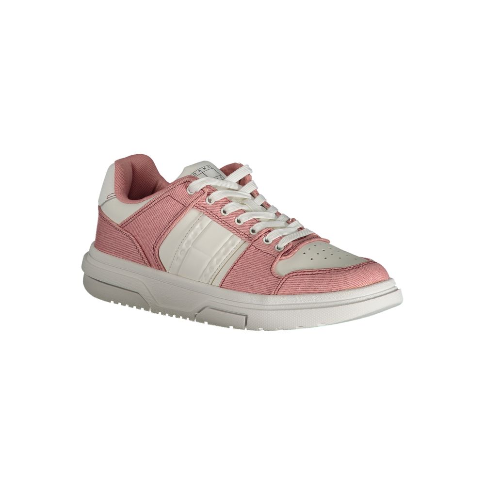 Tommy Hilfiger Rosa Poliuretano Donna Sneaker - Luxe Nova