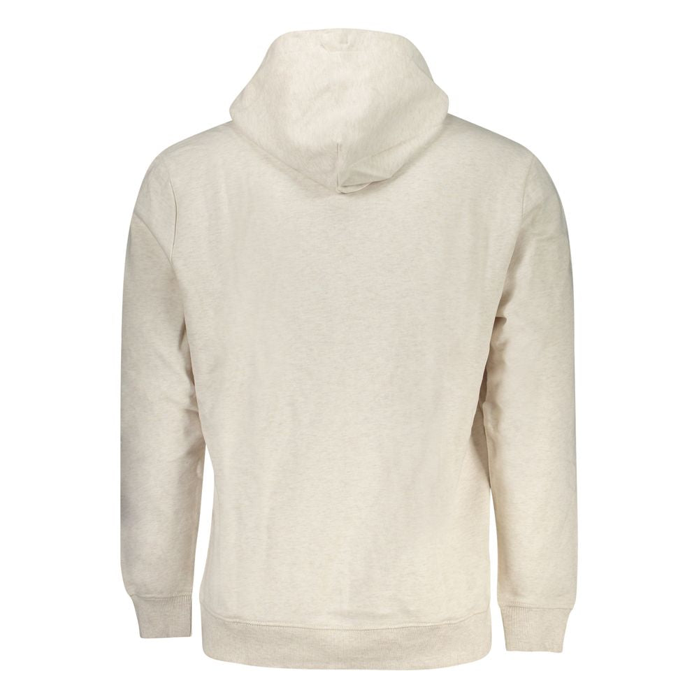 Tommy Hilfiger Beige Cotton Men's Hoodie - Luxe Nova