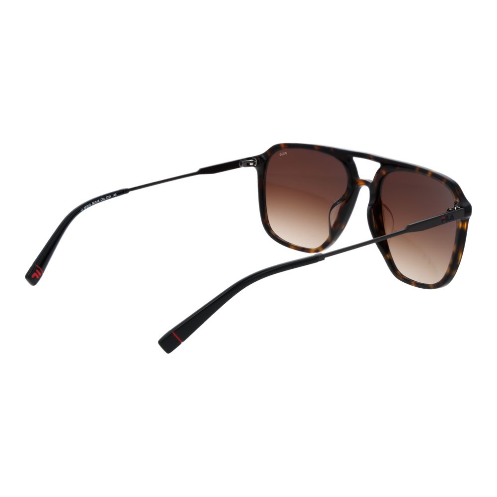 Fila Brown Cellulose Acetate Sunglasses - Luxe Nova
