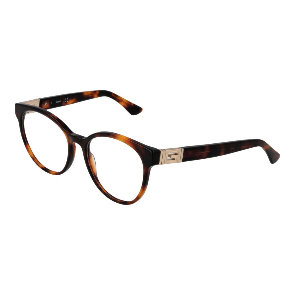 Guess Brown Plastic Glasses (Frames) - Luxe Nova