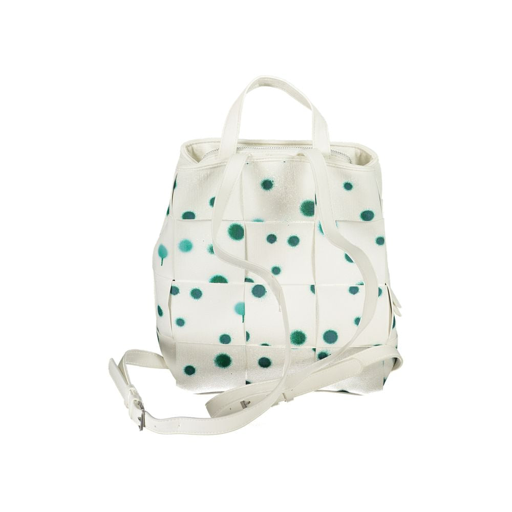 Desigual White Polyurethane Women's Backpack - Luxe Nova
