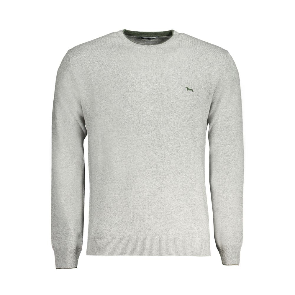 Harmont & Blaine Grigio Wool Men's Sweater - Luxe Nova