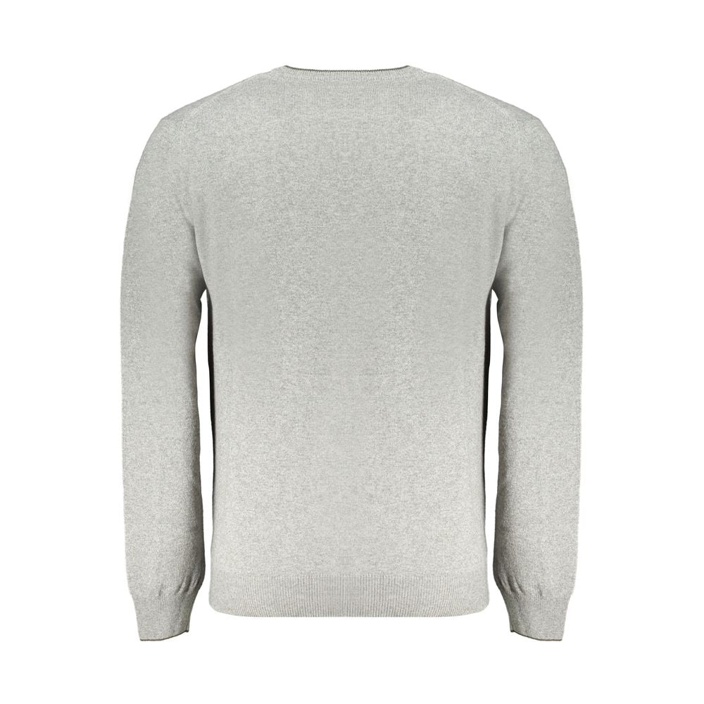 Harmont & Blaine Grigio Wool Men's Sweater - Luxe Nova